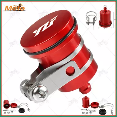 Red CNC Brake Clutch Reservoir Oil Fluid Cup For Yamaha YZF R1 R3 R6 R7 R15 600R • $12.99