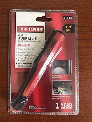 Craftsman Mini LED Work Light Camo Color 3473961 New In Package • $22.99