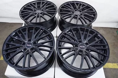 $859 • Buy Kudo Racing Menace 18x8 5x112 Black Wheels Rims Mercedes C230 C280 C300 E320