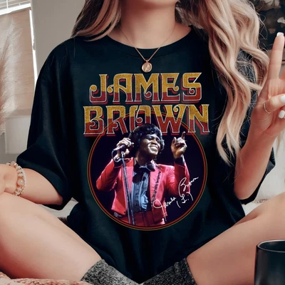 $17.99 • Buy Hot James Brown Live Shirt Gift For Fans Men S-234XL T-Shirt H1606