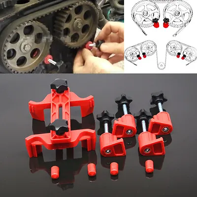 Car 5x Dual Cam Clamp Camshaft Engine Timing Tool Sprocket Gear Fixed Locking  • $21.55