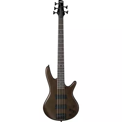 Ibanez GIO GSR205B 5-String Electric Bass Guitar Jatoba Fretboard Walnut Flat • $279.99
