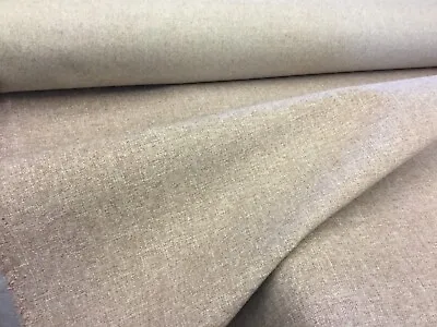 1 Meter Upholstery Furnishing Fabric Remnant Linwood Pink 143 Wide • £8.99