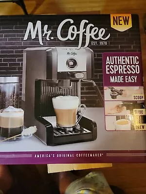 Mr. Coffee Easy Espresso&Cappuccino Machine - Black • $90