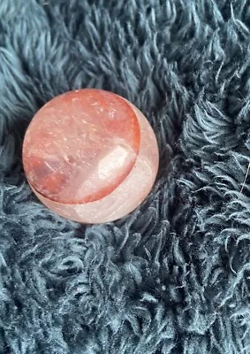 SPARKLING Fire Quartz  Crystal Sphere Ball Mineral 2-3cm Healing Rock RAINBOWS • £6.50