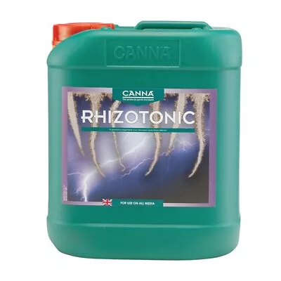 Hydroponics CANNA ADDITIVES Rhizotonic Plant Nutrients 5L Litre • £116.55