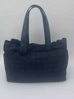 Chanel Hand Bag Travel Line Black Nylon 1269514 • $160
