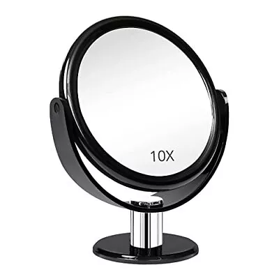 Magnifying Makeup Mirror Double Sided - Tabletop Mirror With 6.25 Inches Black • $22.69