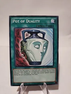YuGiOh - Pot Of Duality - LDK2-ENY34 1st Edition - Common - NM • $2