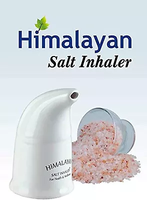 Original Himalayan Salt Pipe Ceramic 100% Pure Himalayan Salt Asthma Inhaler • £9.99