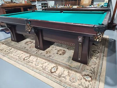 Brunswick Antique Pool Table 9'  Arcade  • $21000