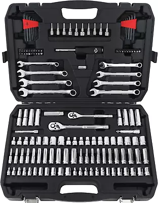 Amazon Basics Mechanics Socket Set 145-Piece • $190