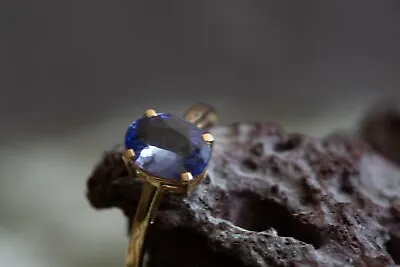 AAA Tanzanite 9k Gold Ring • £259