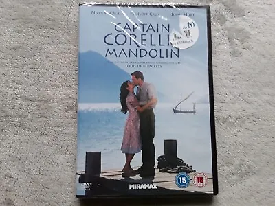 Captain Corelli's Mandolin (DVD 2002) Brand New Sealed • £4.99