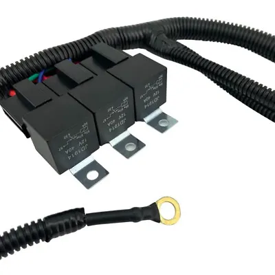 7.87in Car Power Dual Electric Cooling Fan Wiring Harness Kit For GM ECU Control • $41.99