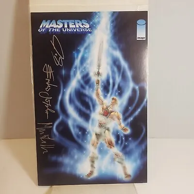 Masters Of The Universe Convention Exclusive Preview Signed He-Man MOTU Image NM • $45