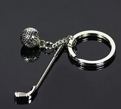 Mini Metal Car Microphone Key Ring Chain Golf Metal Key Chain • $7.99