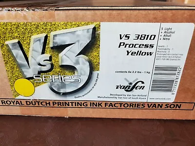 Van Son Process Yellow VS 3810 New Case Offset Ink • $48
