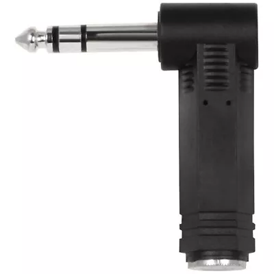 Livewire Essential Adapter 1/4  TRS Male To 1/4  TRS Female Right Angle • $8.99