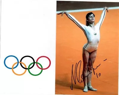 NADIA COMANECI Signed 8x10 Photo W/ Hologram COA OLYMPIC GYMNAST • $120.96