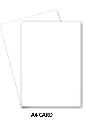 A4 Coloured Paper OR Card Arts & Craft Sheets Ream - 80gsm 160gsm Printer Copier • £1.25