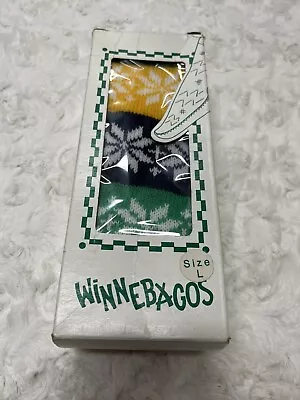 Vintage Winnebago Knee High Slipper Socks Sz L • $35