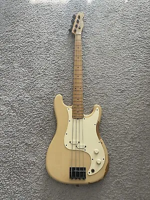 Fender Bullet Bass Deluxe Vintage 1981 MIA USA Olympic White 4-String Guitar • $1125