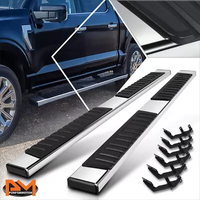 For 15-24 Ford F150 F250-F450 SD Supercrew Cab 6.75  Side Step Bar Running Board • $124.89