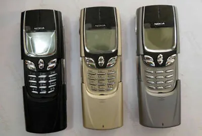 £80 • Buy Nokia 8850 Cellphone Unlocked 2G GSM 900/1800 Phone Or FULL KIT
