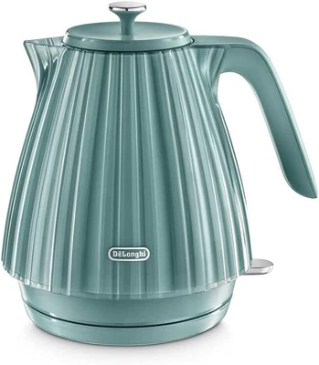 $131.79 • Buy DeLonghi Electric Kettle Swivelling Base With Water Level Indicator Cord Storage
