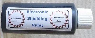 LARGE 2 Oz Military GRADE Electronic Shielding Paint . Conductive • $14.95