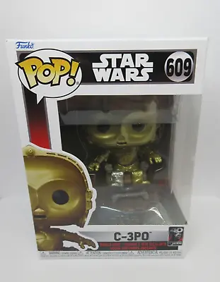 Star Wars Funko Pop Vinyl Figure C-3PO #609 Return Of The Jedi 40th • $20.99