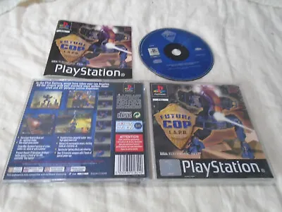 Future Cop LAPD PS1 (COMPLETE) Sony PlayStation Black Label VERY RARE Action • £79.95