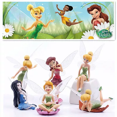 1 Tinkerbell Fairies Secret Of The Wing Action Figure Cake Topper Figurines Toy • $2.95