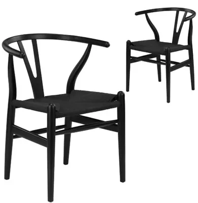 $800 • Buy Replica Black Wishbone Chair X 6