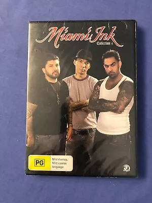 Miami Ink 2005 Complete Collection 4 DVD R4 New & Sealed • £5.55