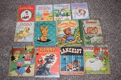 Lot Of 24 Little Golden My First & Vintage Classic Kids Books MIX ASSORTED 1940s • $9.95