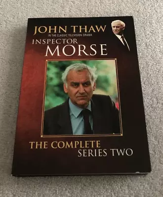 Inspector Morse. Series 2. Complete. Season 2. Series Two. 4 Disc Dvd Set. UK R2 • £4.49