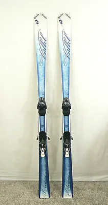 163 Cm VOLKL ATTIVA OCEANA All Condition Women's Skis W SALOMON Z11 Bindings • $249
