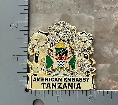 US Embassy MSG DET Marine Security Guard Dar Es Salsam Tanzania Challenge Coin • $175