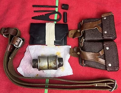 🔥Original Mosin Nagant 91/30 Accessory Kit RARE OILER Ammo Pouch Sling Tools • $69.95