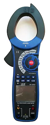 CEM DT3353 Digital 1000A AC 3-Phase Watt Volt Current True RMS Power Clamp Meter • $107.96