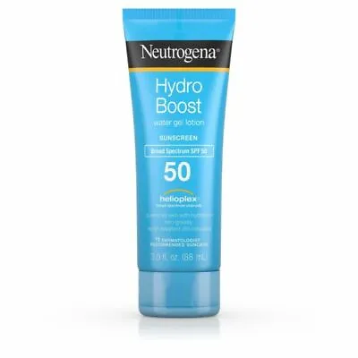 Neutrogena Hydro Boost Water Gel SPF 50 Sunscreen Lotion - 88ml Broad Spectrum • $34.15