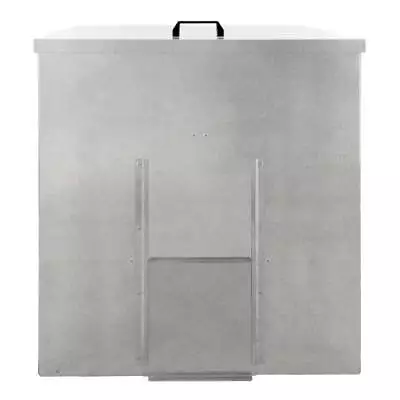 Coal Storage Bunker 250kg 390L Galvanised Steel Raised Metal Base Strengthening • £145.49