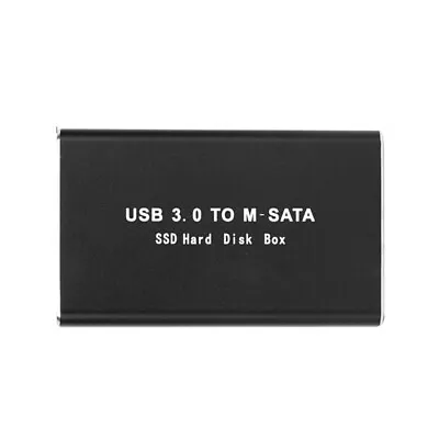 All Aluminum-alloy USB3.0 MSATA SSD External Storage Box MSata SSD Case- Adapter • $11.80