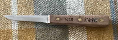 $21.89 • Buy Vintage Chicago Cutlery 102S Paring Knife 4” Blade