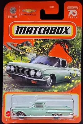 Matchbox 1960 Chevy El Camino GREEN Matchbox 70 Years 29/100 • $8.99