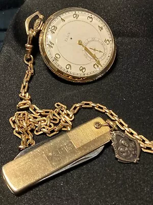 Vintage Elgin Pocket Watch.  Very Nice • $150