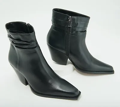 Nib Vince Camuto Slouched Leather Western Boots – Nerlinji 10m • $35