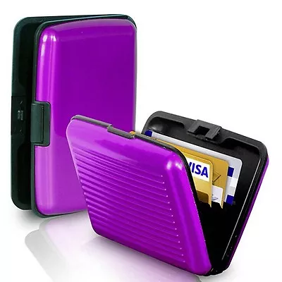 Waterproof RFID Blocking Slim Card Case Business Credit Card Holder Mini Wallets • $2.87